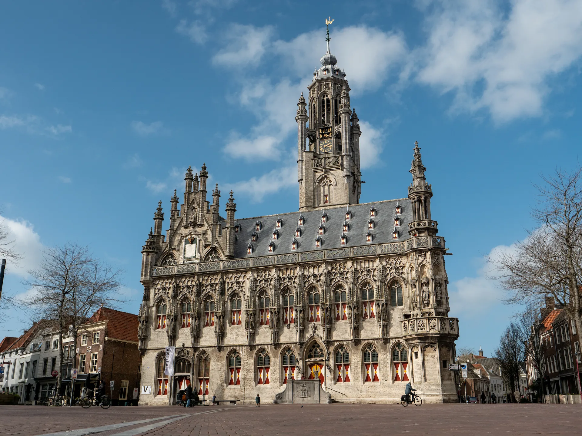 Franklin Building of University College Roosevelt in Middelburg Zeeland